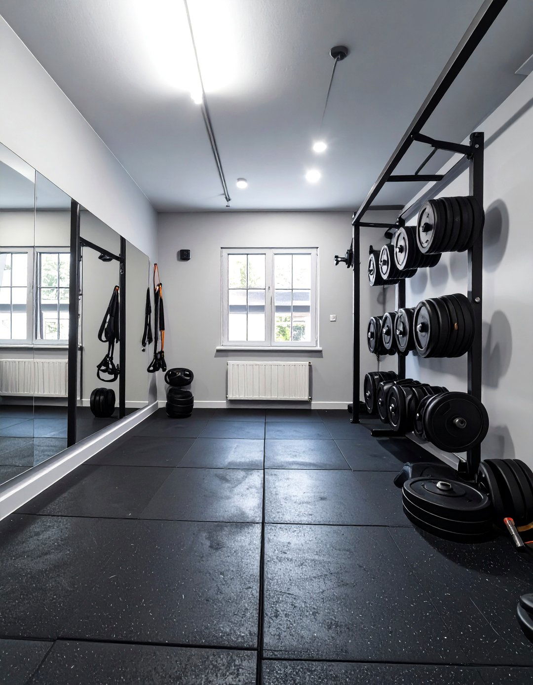 The Home Gym Garage Conversion - 30 garage decor ideas