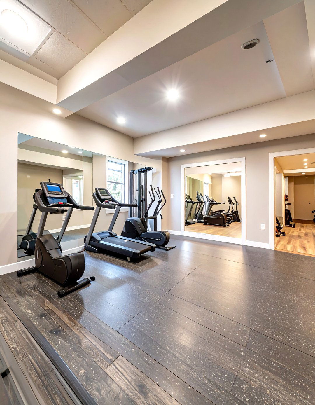 The Home Gym and Fitness Center - 30 basement finishing ideas