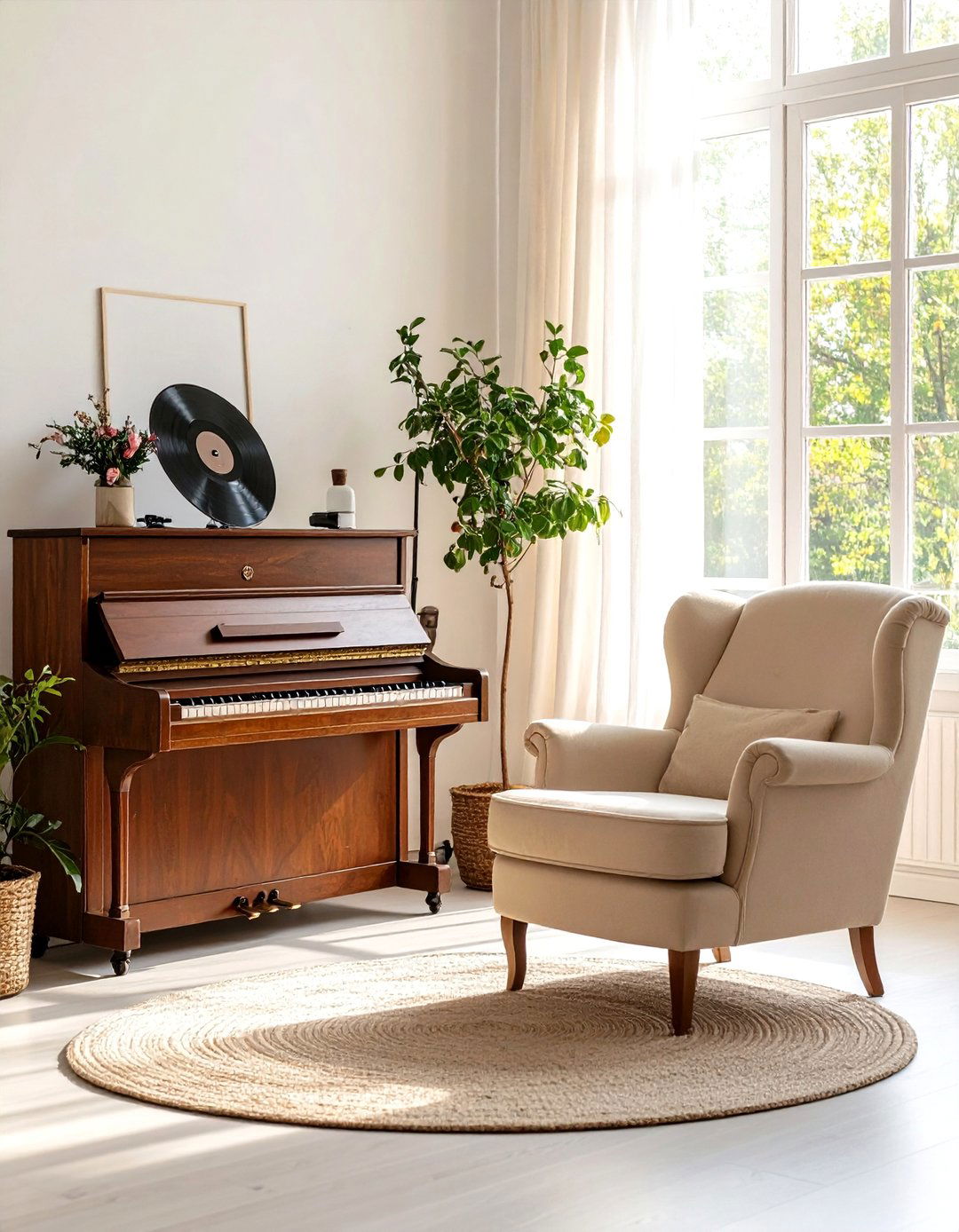 The Home Music Corner - 30 1940s interior design ideas