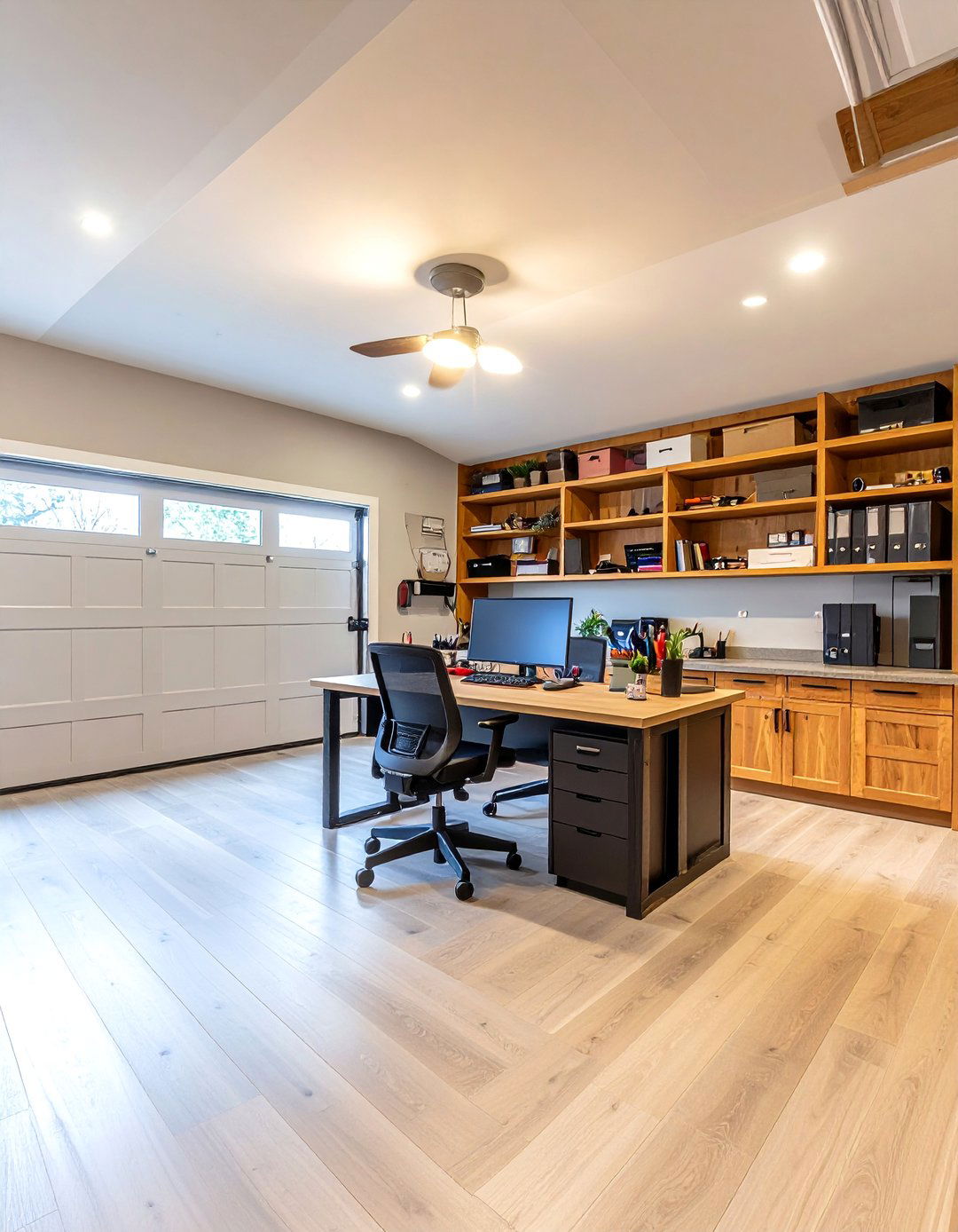The Home Office Garage - 30 2 car garage ideas