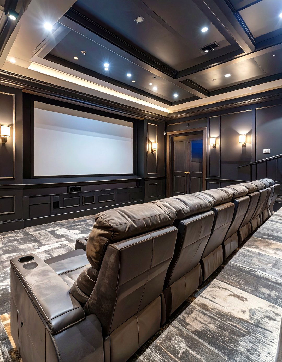 The Home Theater Cinema Experience - 30 basement finishing ideas