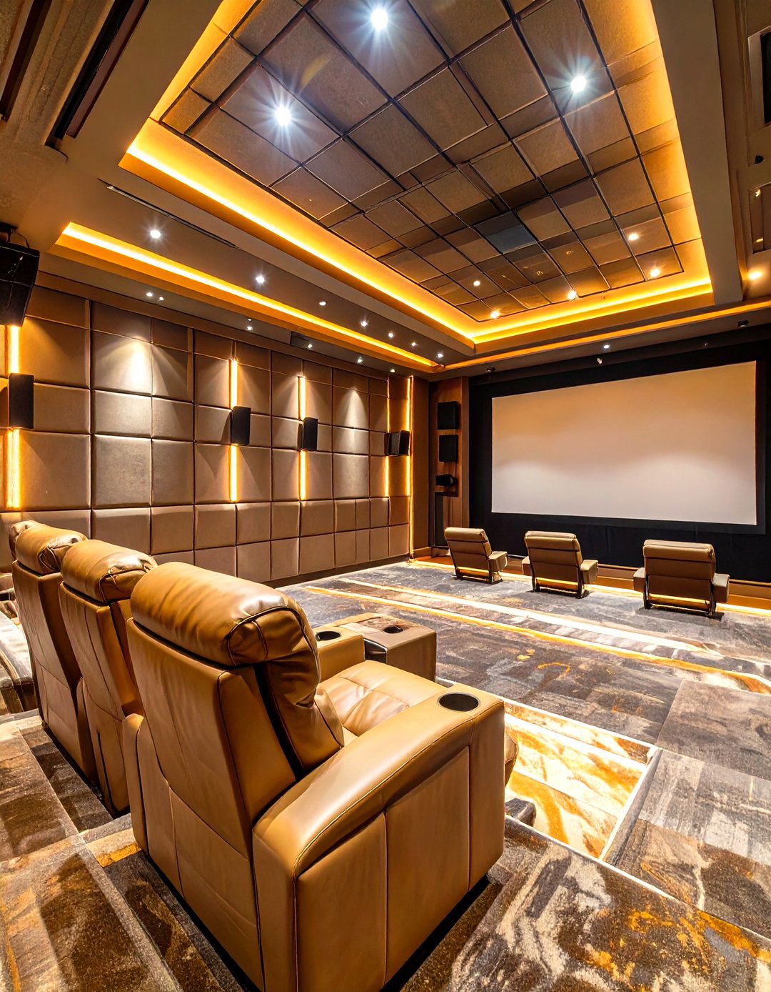 The Home Theater Man Cave - 30 cool man cave ideas