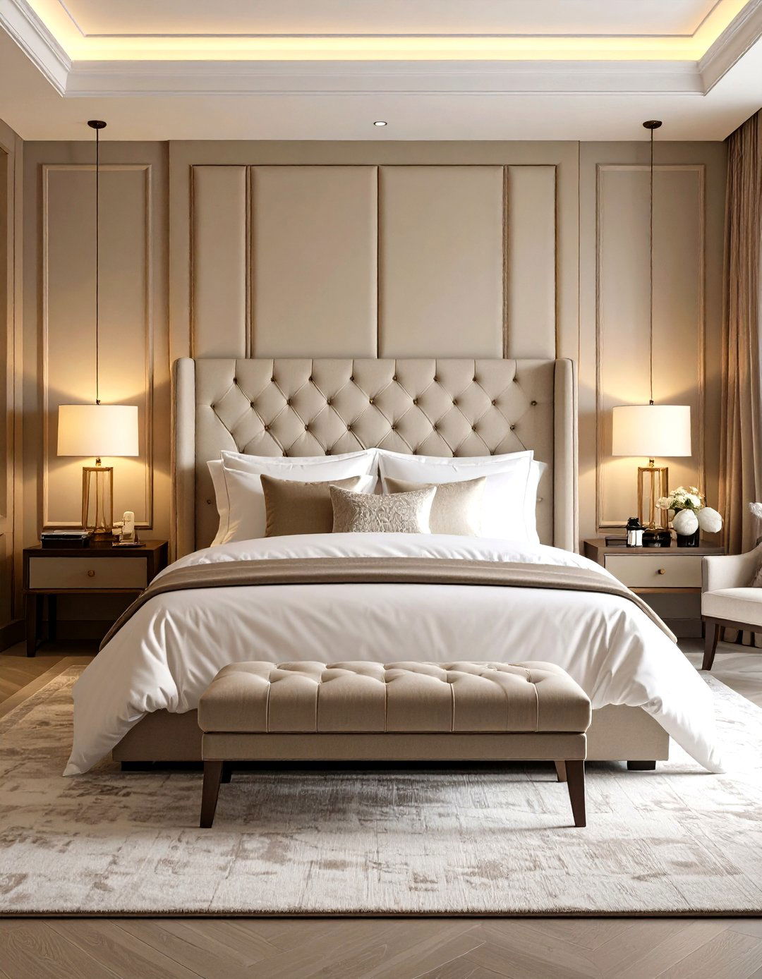 The Hotel Boutique Bedroom - 30 elegant master bedroom ideas