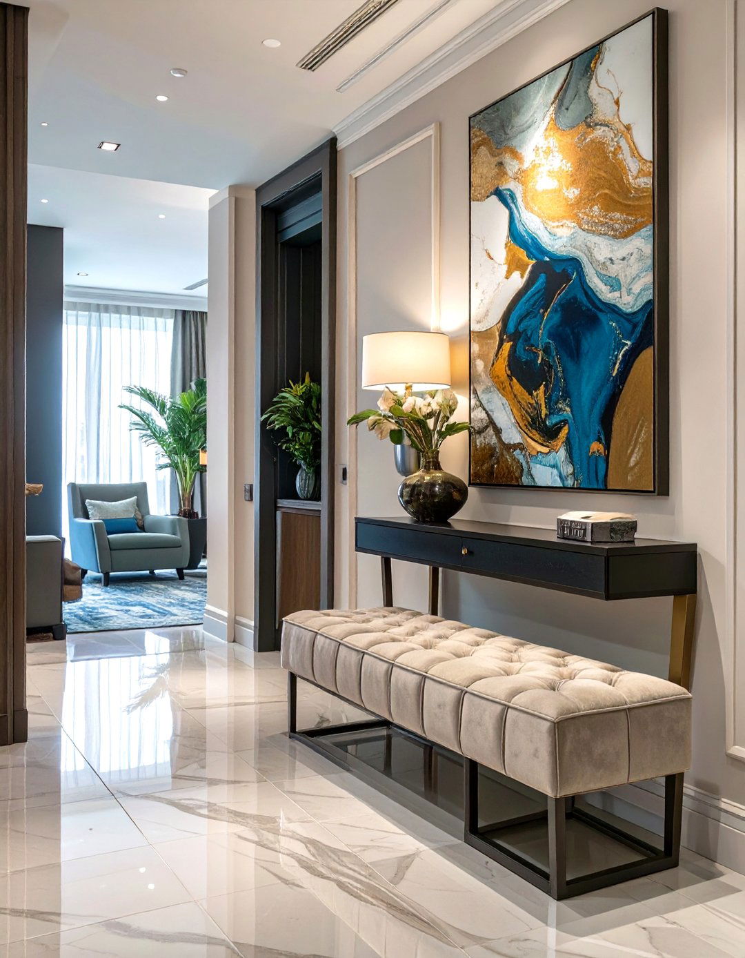 The Hotel Boutique Hallway - 30 hallway furniture ideas