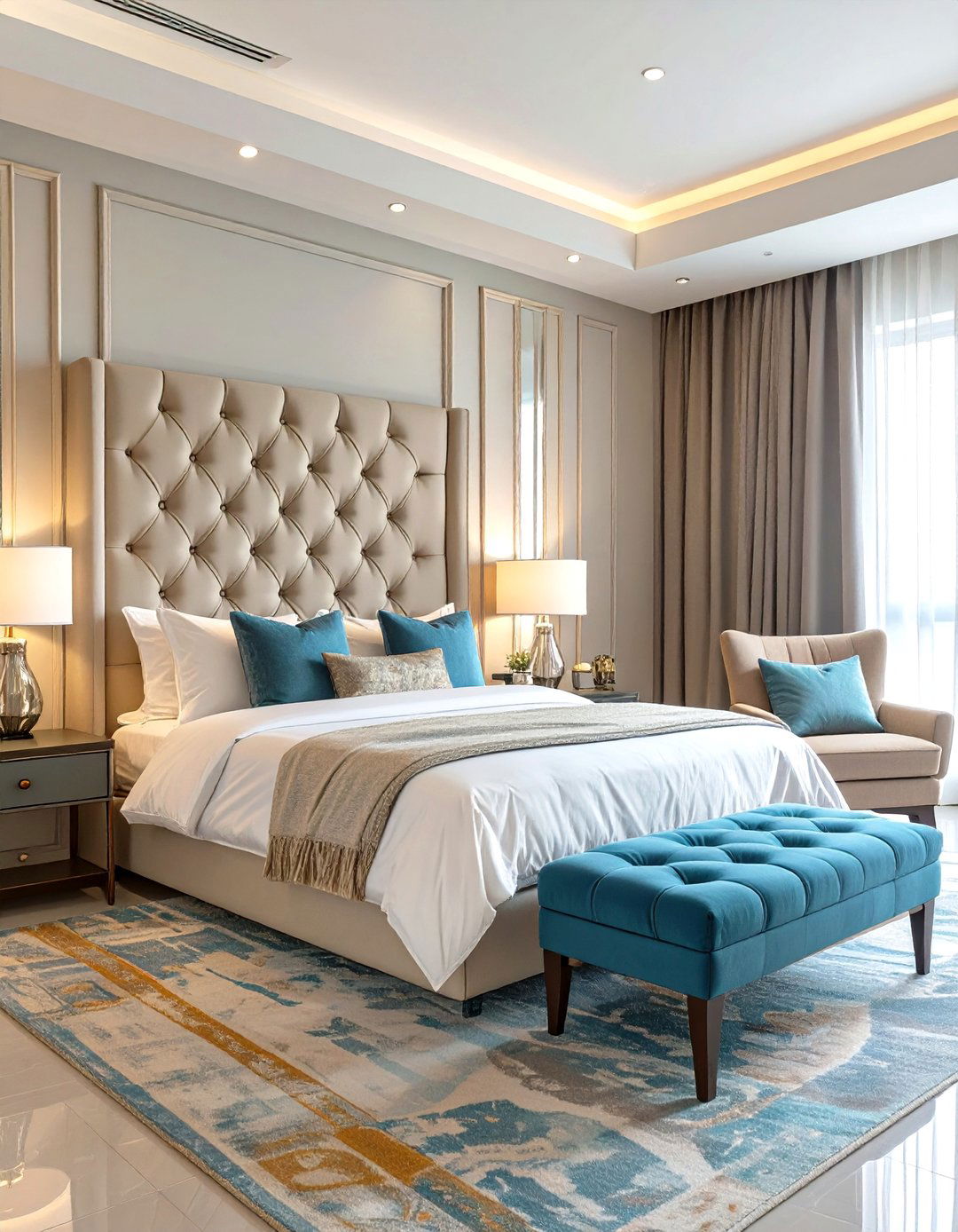 The Hotel Boutique Luxury Bedroom - 30 master modern luxury bedroom design ideas