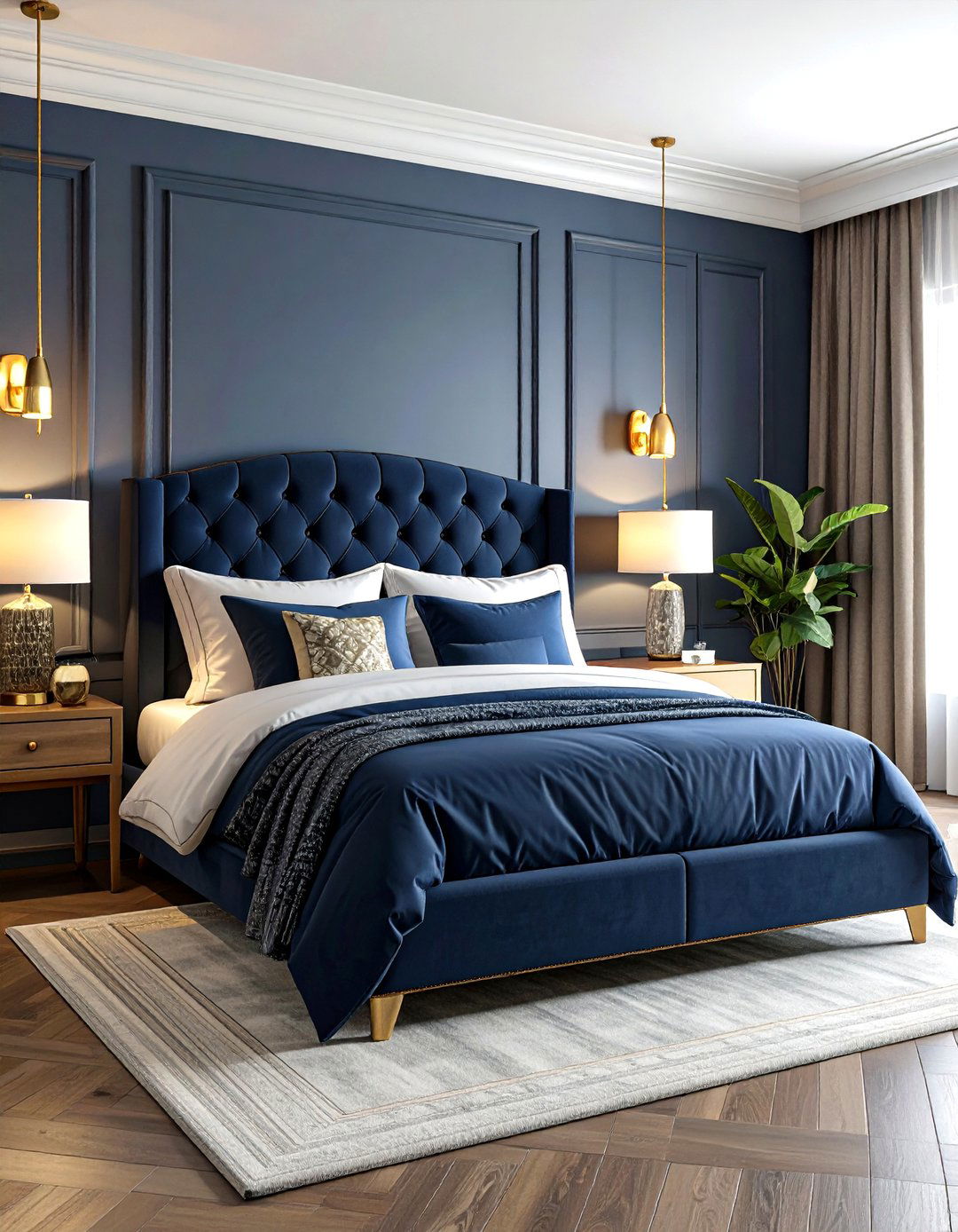 The Hotel Inspired Luxury Bedroom - 30 ikea bedroom ideas