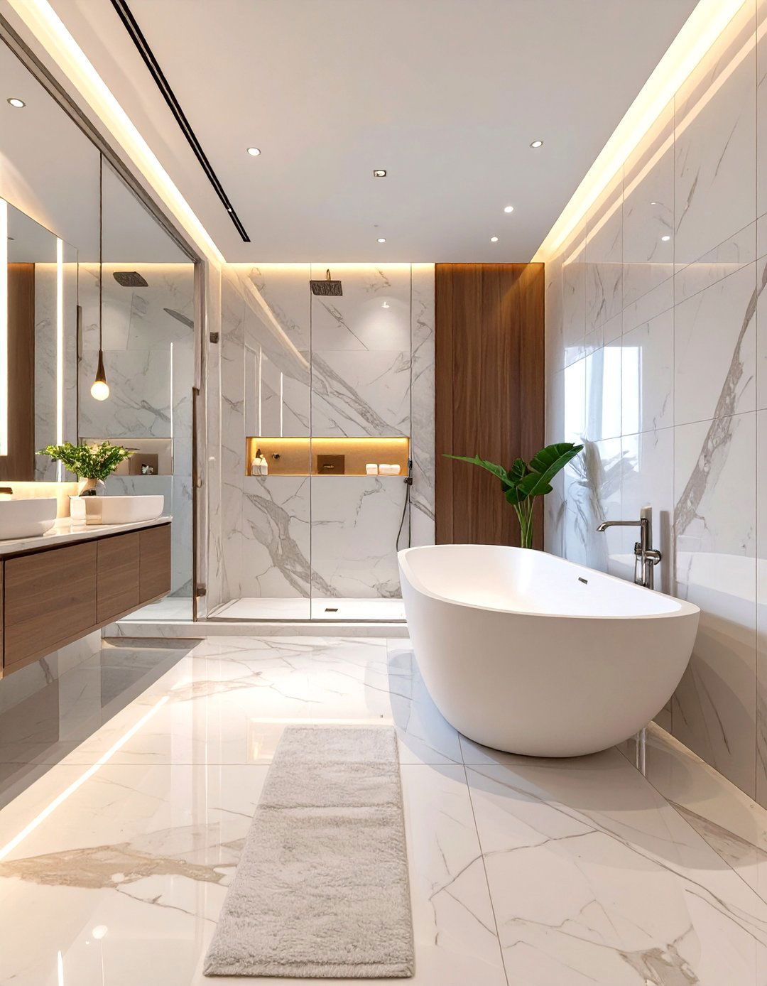 The Hotel Luxury Bathroom - 30 bathroom remodeling ideas