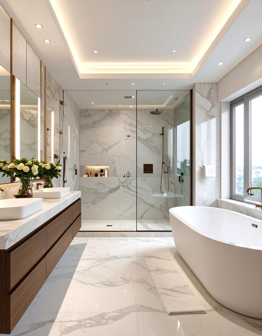 The Hotel Luxury Bathroom - 30 bathroom decorating ideas