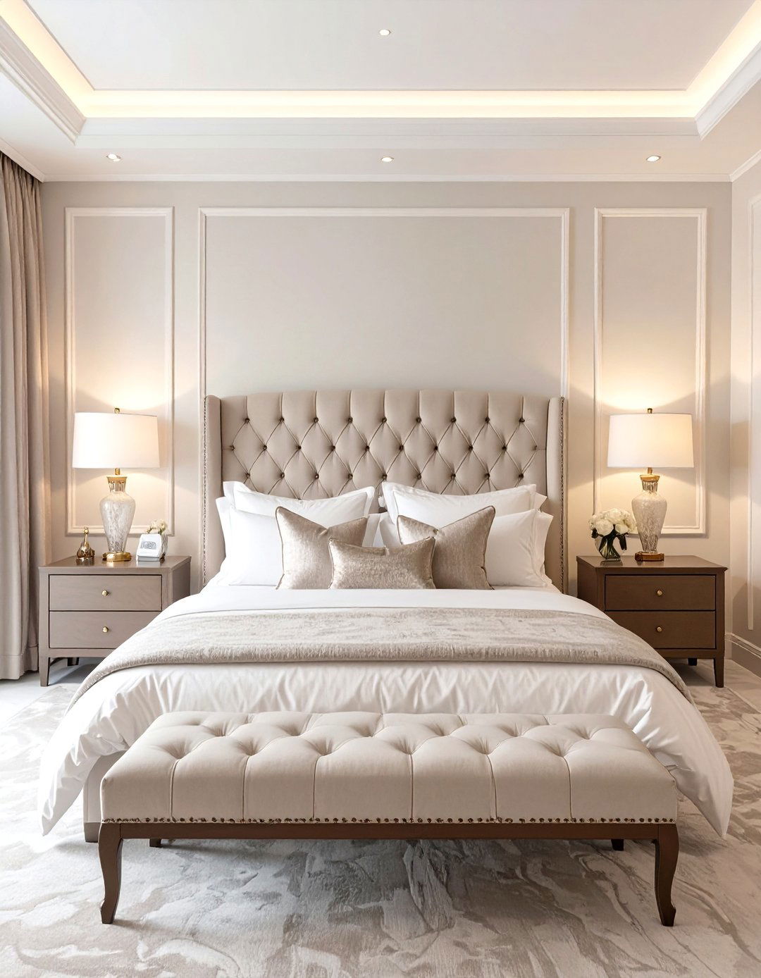 The Hotel Luxury Bedroom - 30 male bedroom ideas