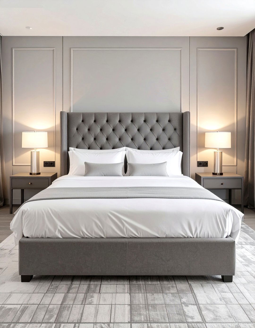 The Hotel Luxury Bedroom - 30 masculine bedroom ideas
