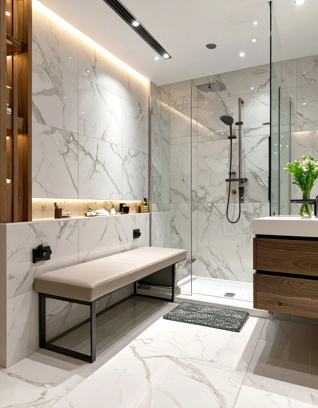 The Hotel Luxury Handicap Shower - 30 handicap shower ideas