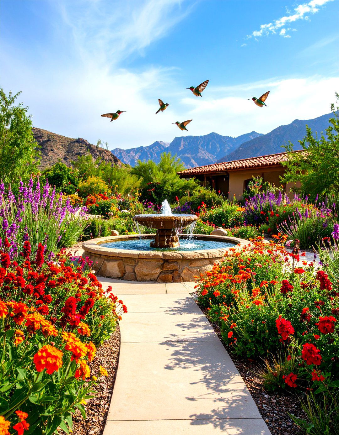 The Hummingbird and Butterfly Haven - 30 desert landscaping ideas