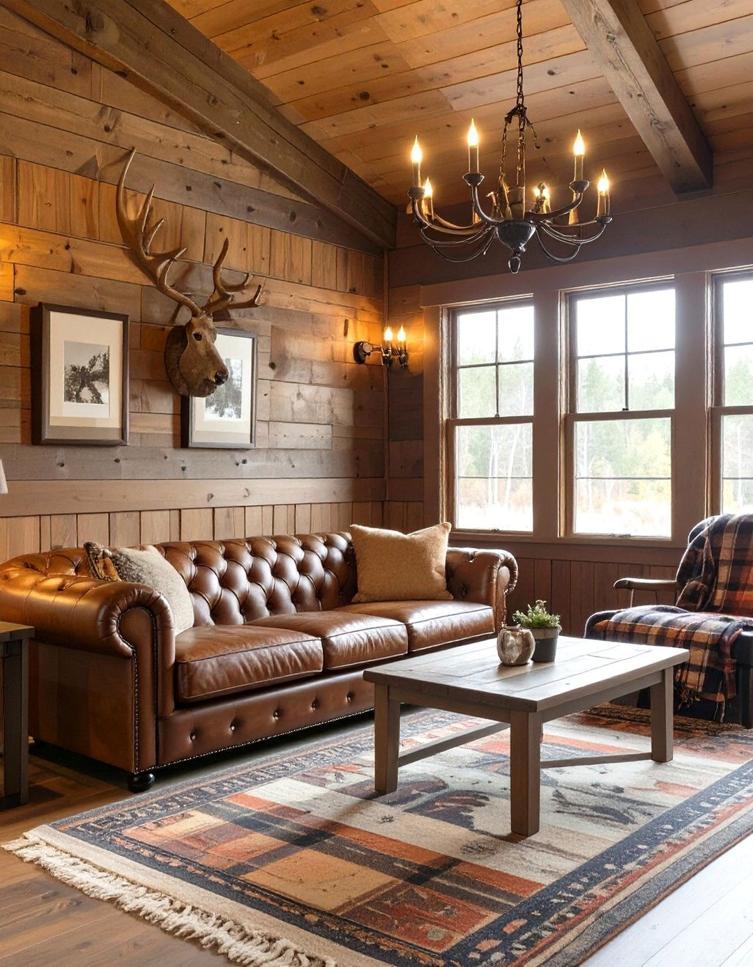 30 Cabin Interior Design Ideas for Rustic Home Living - We Love Home Blog