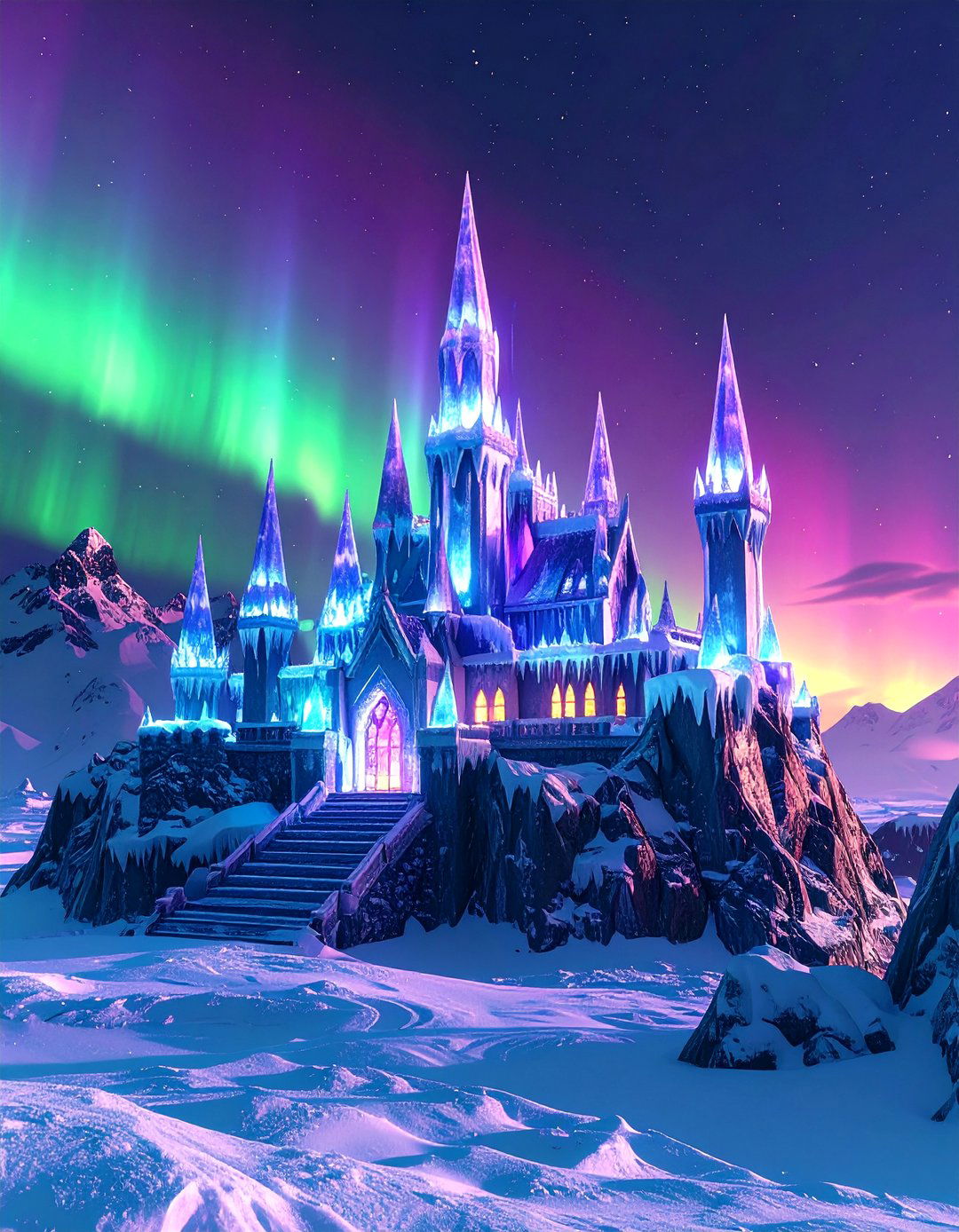 The Ice Spike Palace - 30 minecraft house design ideas