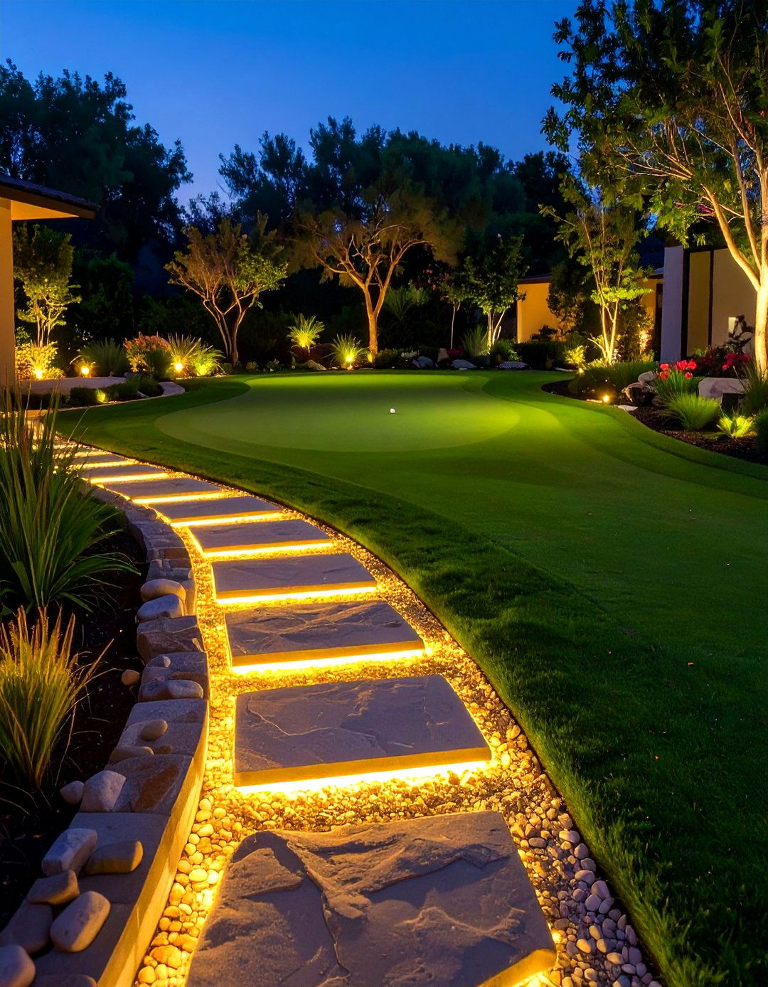 30 Pro Backyard Putting Green Ideas for Golf Lovers