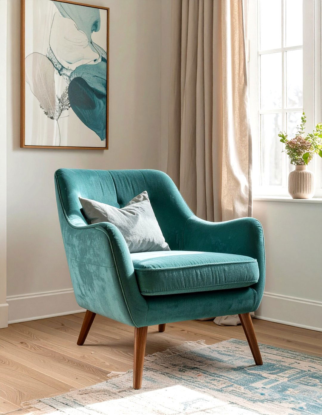 The Impact of a Single Accent Chair - 30 what is transitional interior design ideas