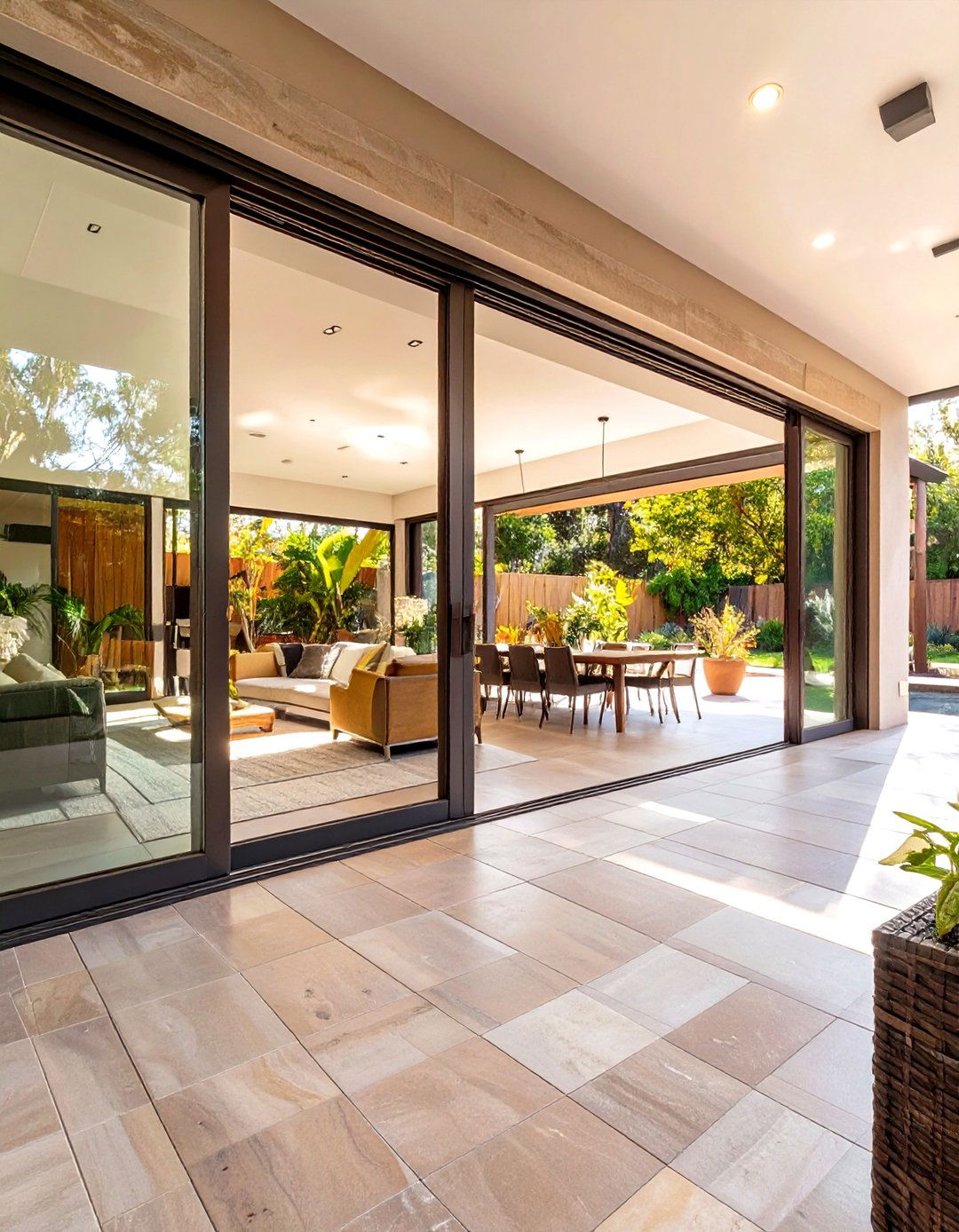 The Indoor Outdoor Flow Patio - 30 modern patio ideas