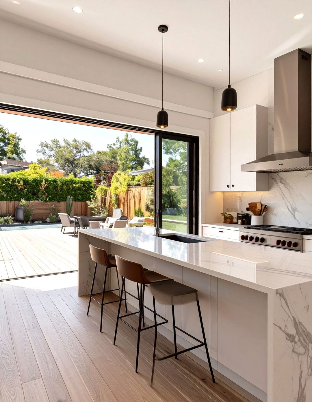 The Indoor Outdoor Kitchen - 30 contemporary home design ideas