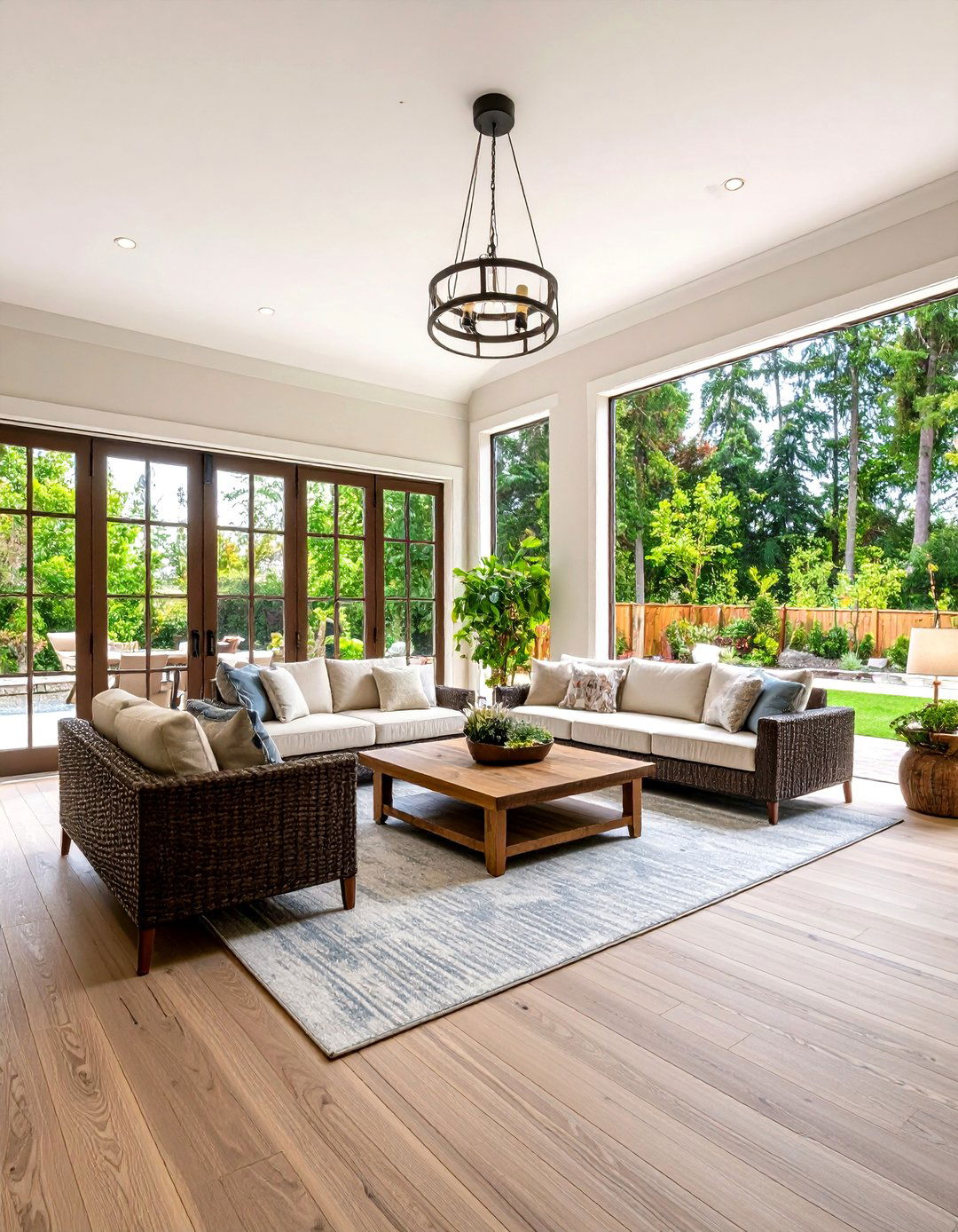 The Indoor Outdoor Seamless Flow - 30 2025 living room trends