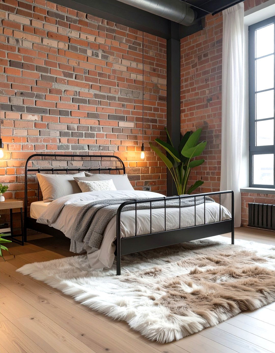 The Industrial Bedroom Haven - 30 industrial house design ideas