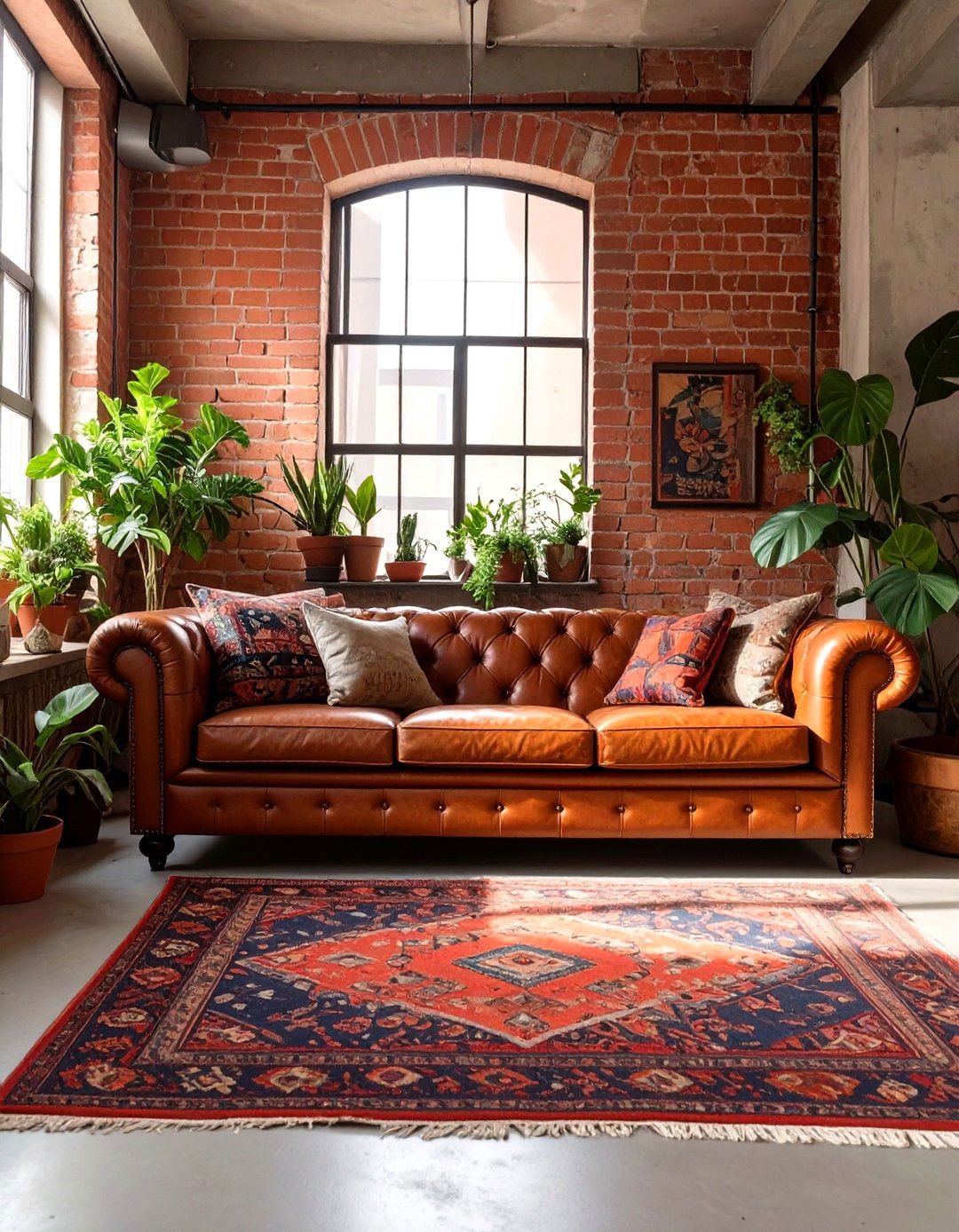 The Industrial Bohemian Fusion Living Room - 30 industrial style interior design ideas