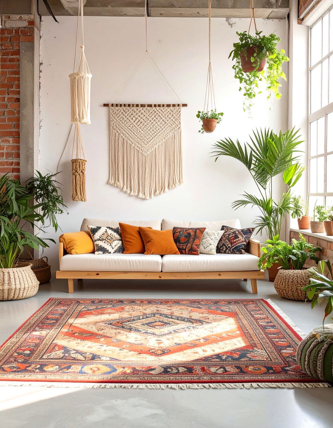 The Industrial Bohemian Living Area - 30 modern industrial interior design ideas