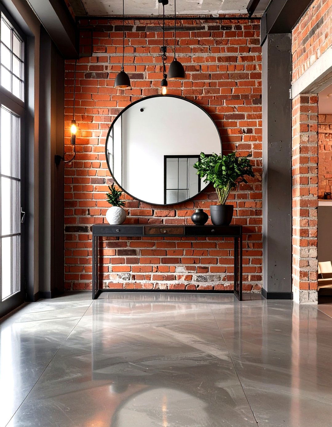 The Industrial Chic Entryway - 30 industrial style interior design ideas