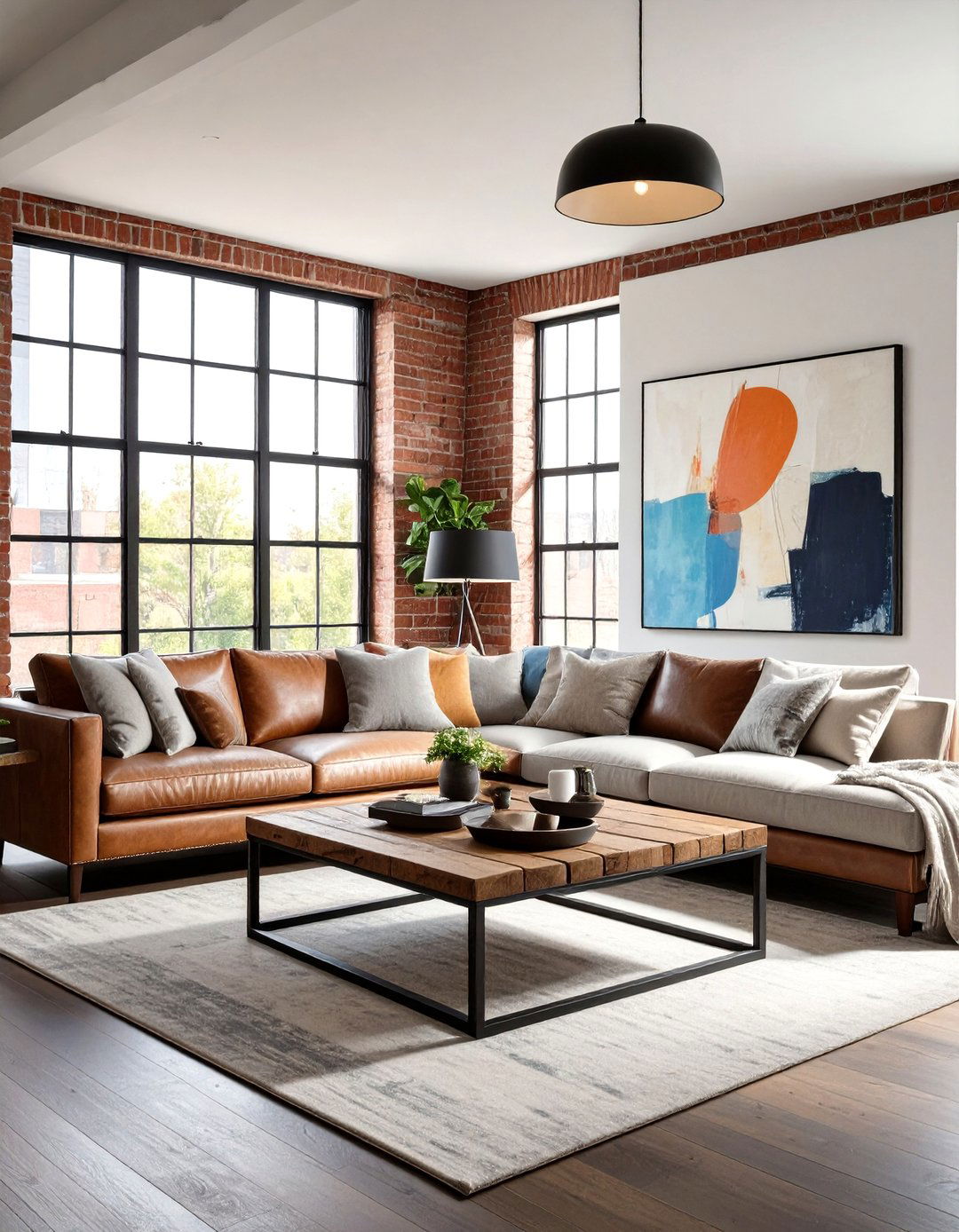 The Industrial Chic Formal Living Room - 30 formal living room ideas