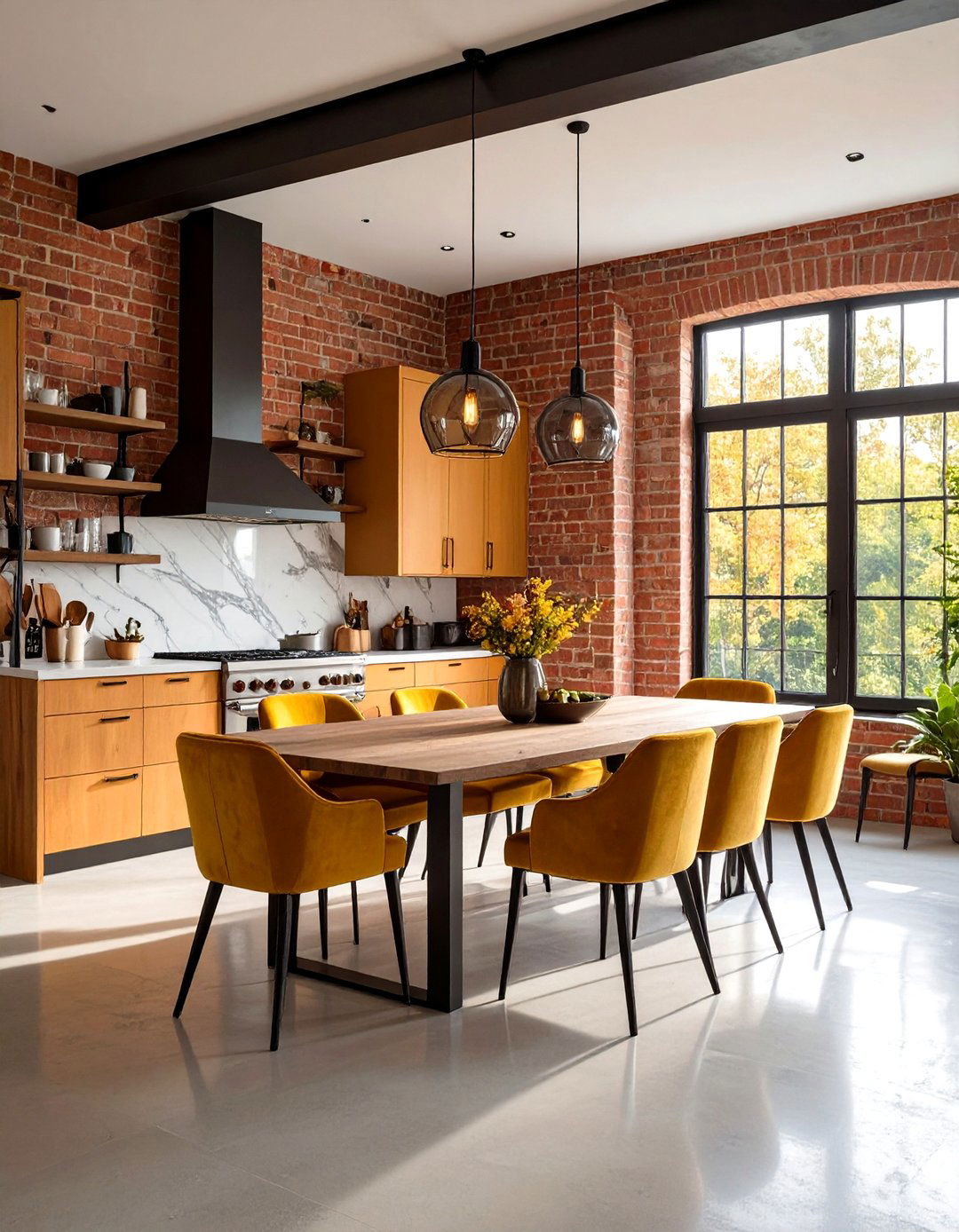 The Industrial Chic Kitchen Dining Room - 30 kitchen dining room ideas