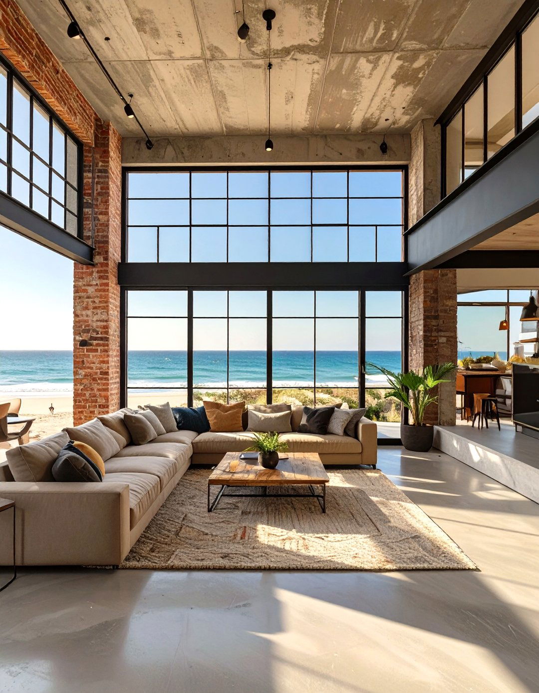 The Industrial Coastal Loft - 30 beach house design ideas