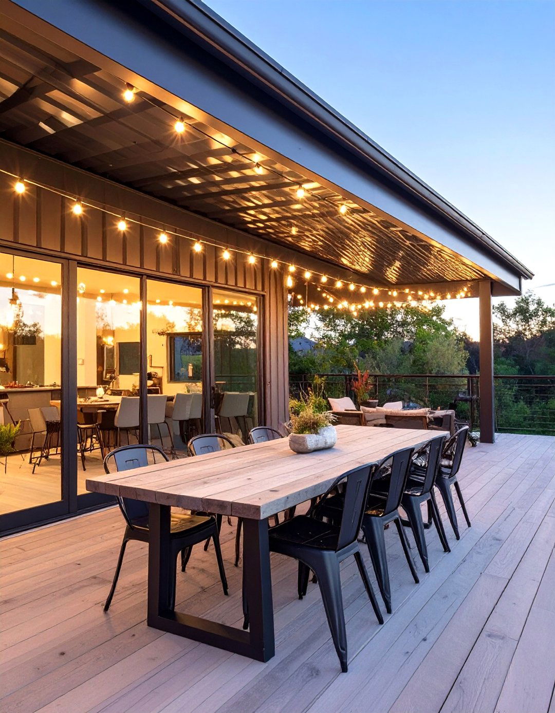 The Industrial Corrugated Metal Roof - 30 deck cover ideas