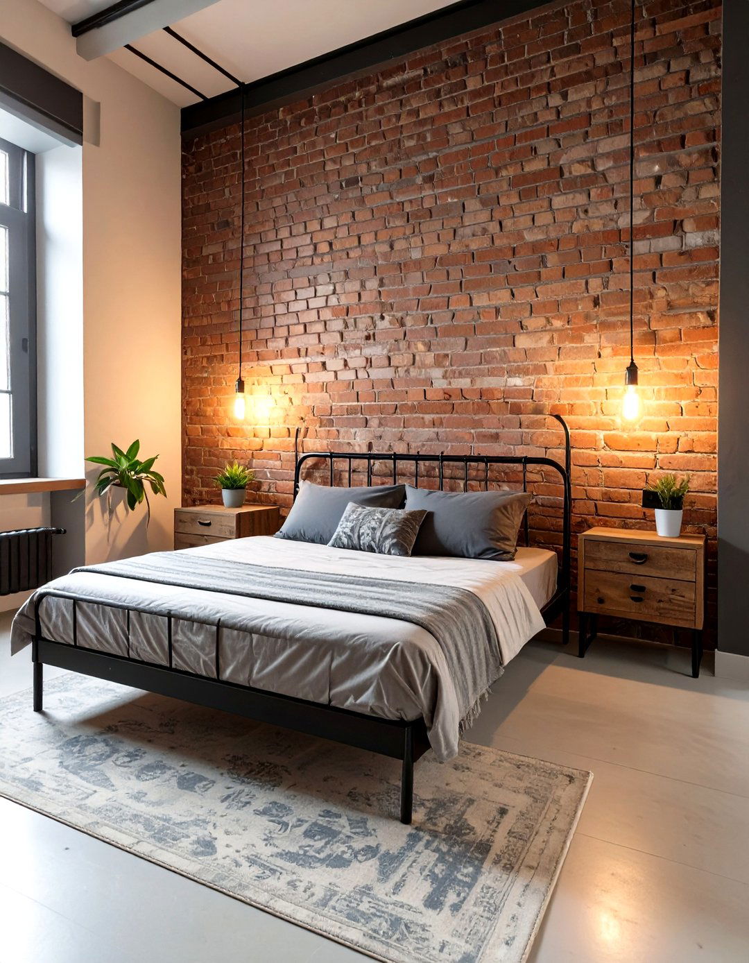 The Industrial Dark Bedroom - 30 dark bedroom ideas