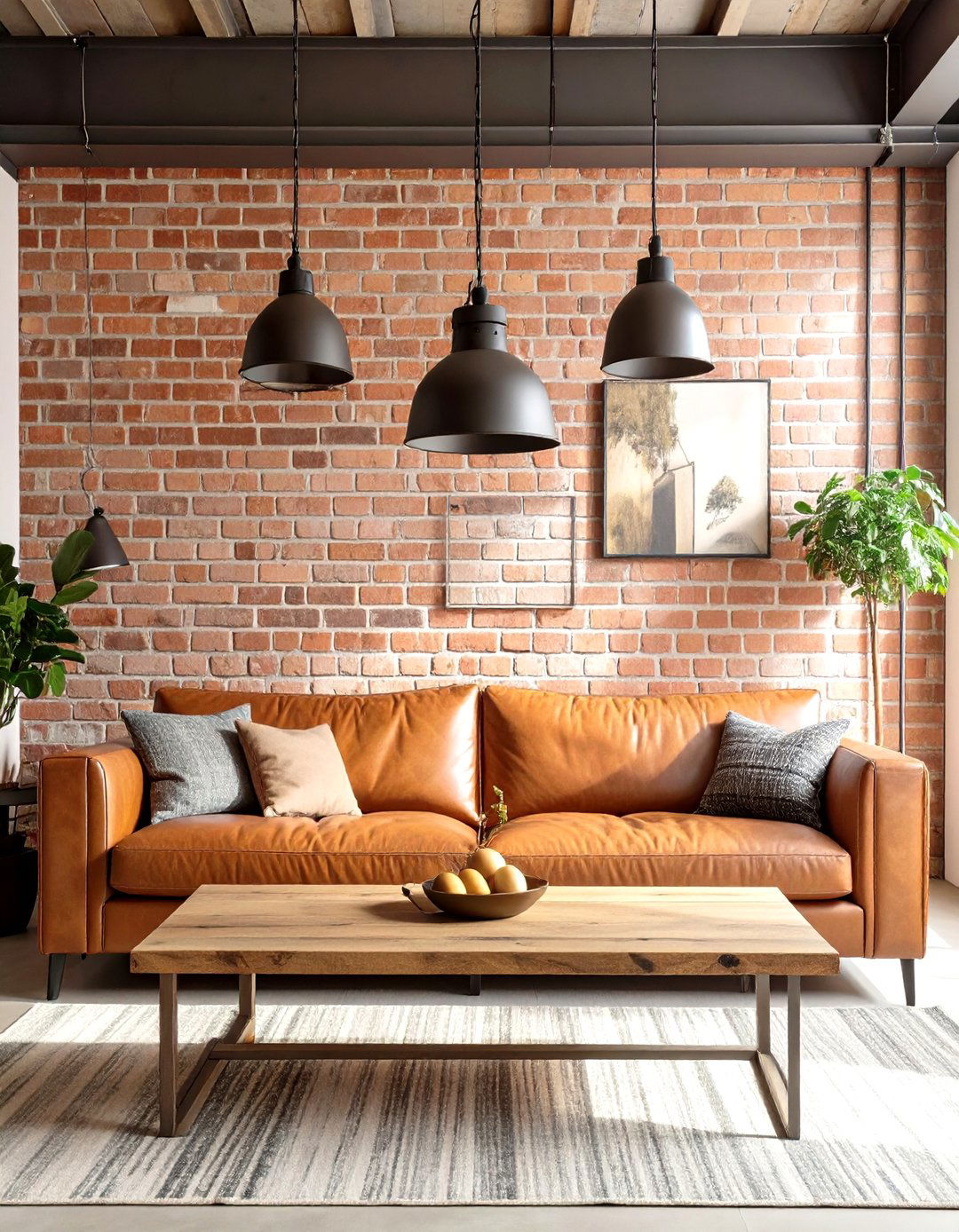 The Industrial Edge Farmhouse Living Room - 30 modern farmhouse living room ideas