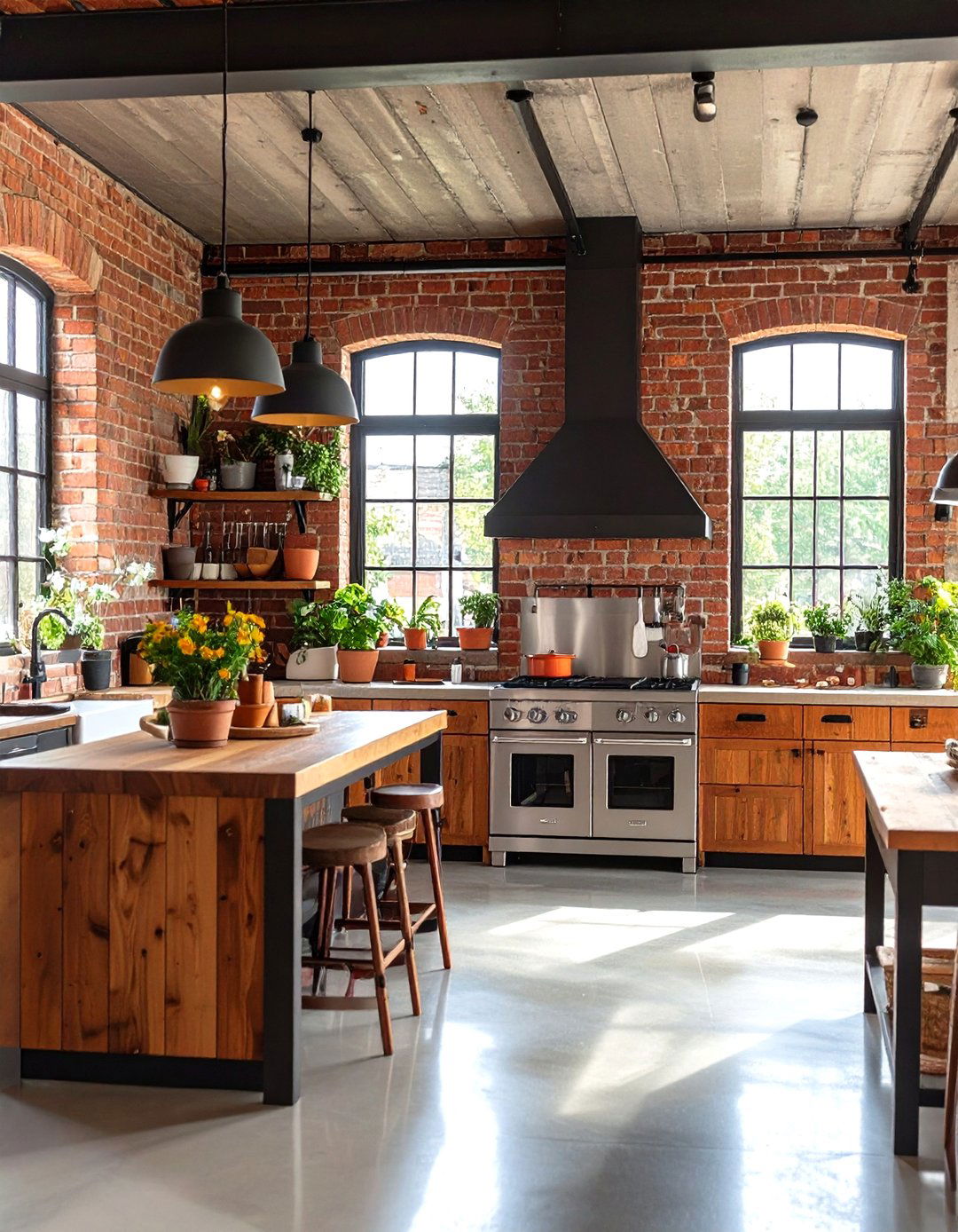 The Industrial Farmhouse Kitchen - 30 farmhouse country kitchen ideas