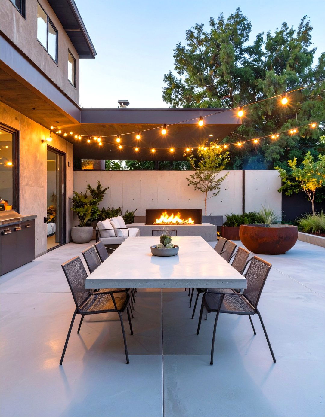 The Industrial Inspired Outdoor Patio - 30 modern industrial interior design ideas