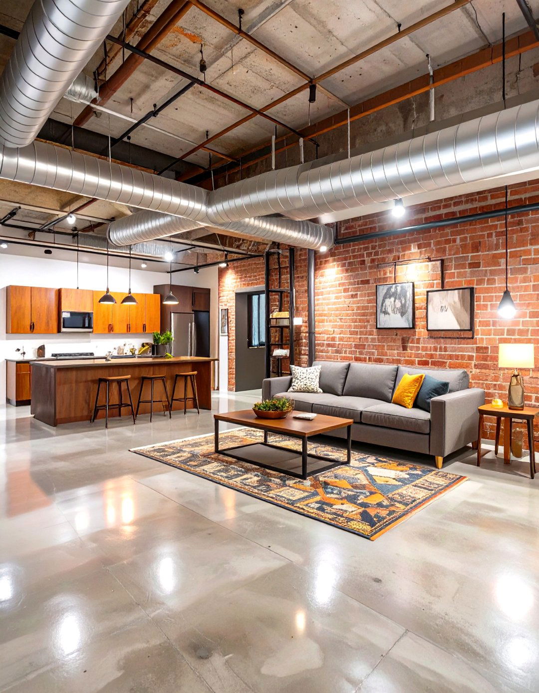 The Industrial Loft Apartment Vibe - 30 basement remodeling ideas