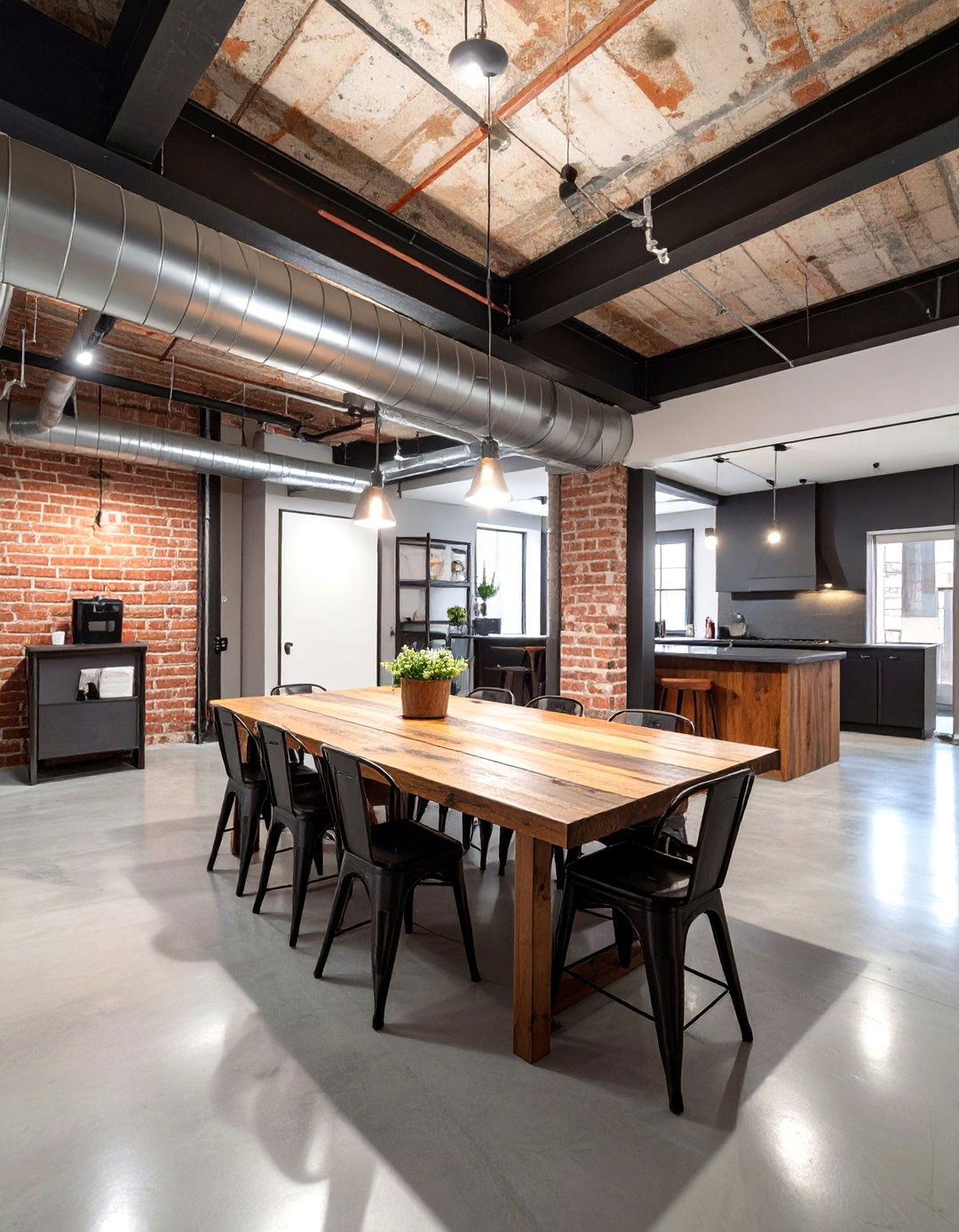 The Industrial Loft Basement Conversion - 30 basement apartment ideas