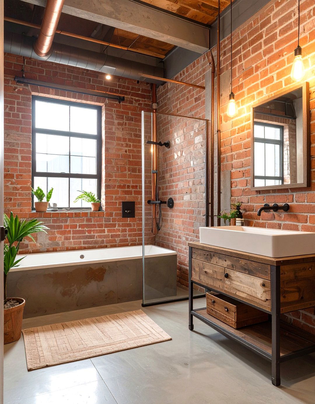 The Industrial Loft Bathroom - 30 design my bathroom ideas