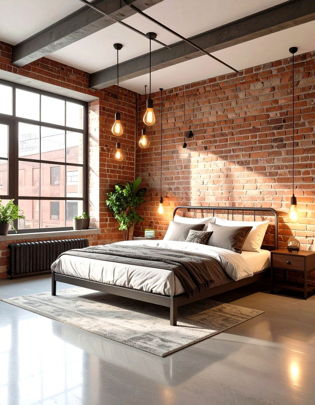 The Industrial Loft Bedroom - 30 how to design a bedroom ideas