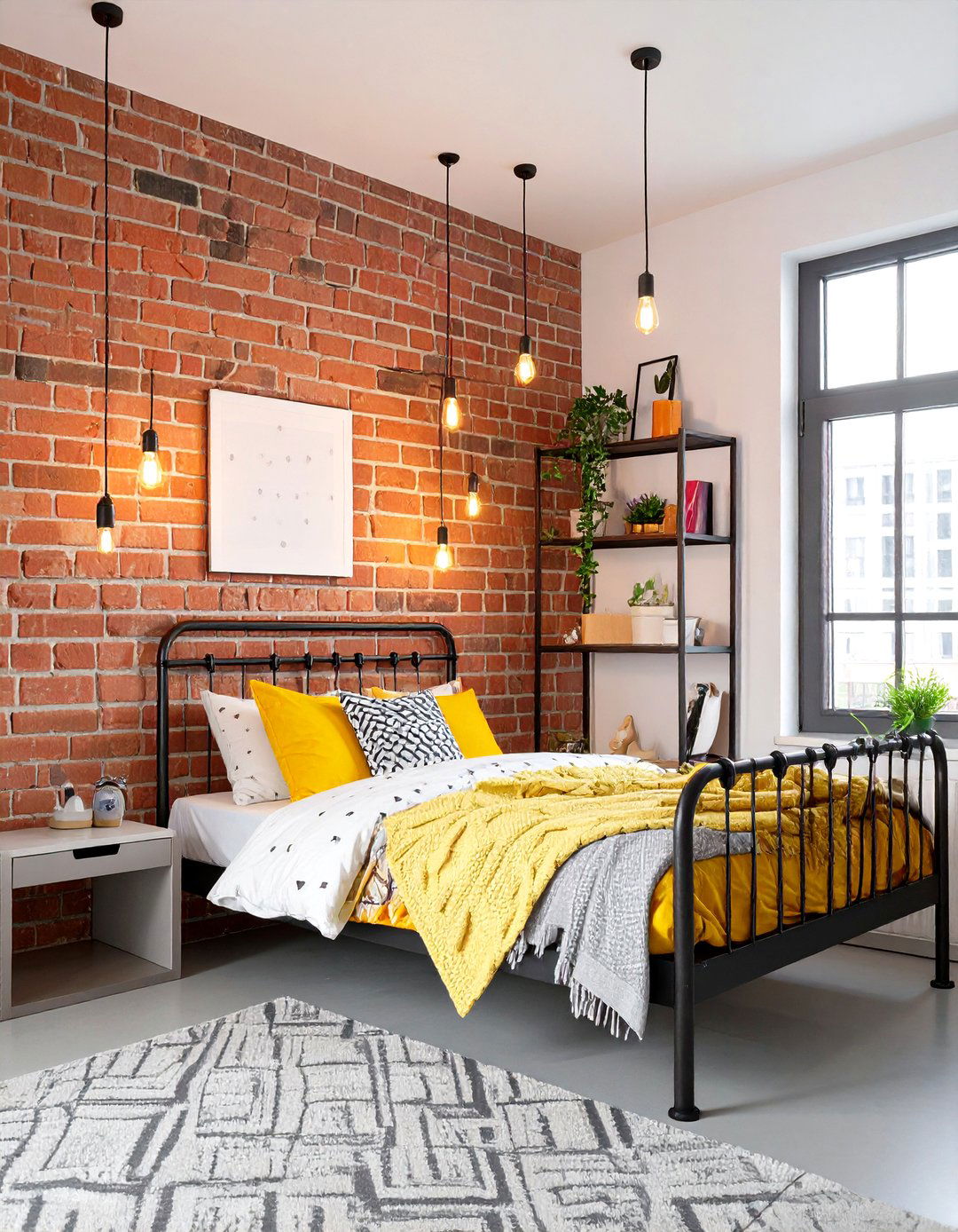 The Industrial Loft Bedroom - 30 kids bedroom ideas
