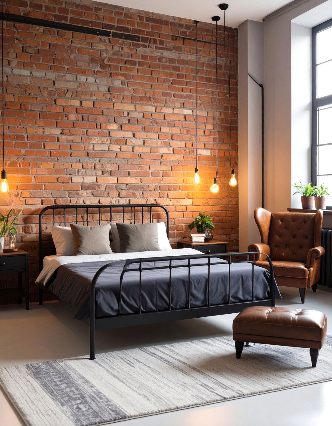 The Industrial Loft Bedroom - 30 male bedroom ideas