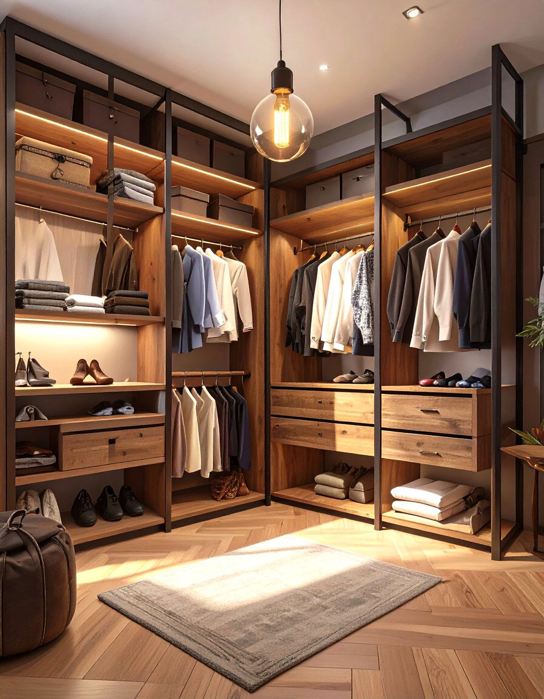 The Industrial Loft Closet Design - 30 ikea closet design tool ideas