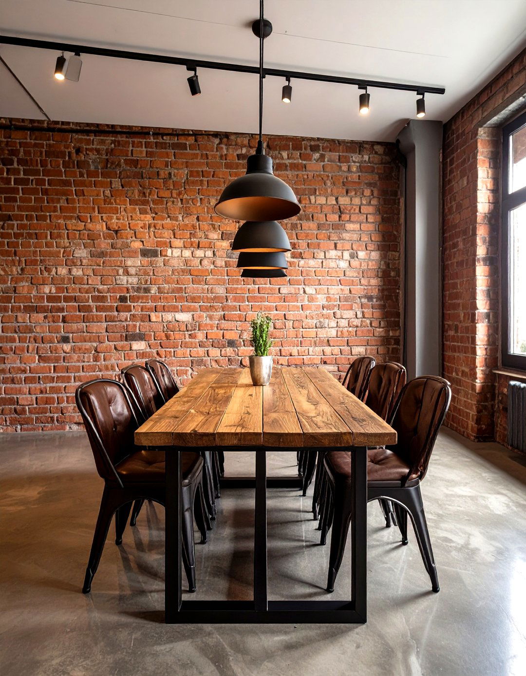 The Industrial Loft Dining Room Table - 30 dining room table ideas