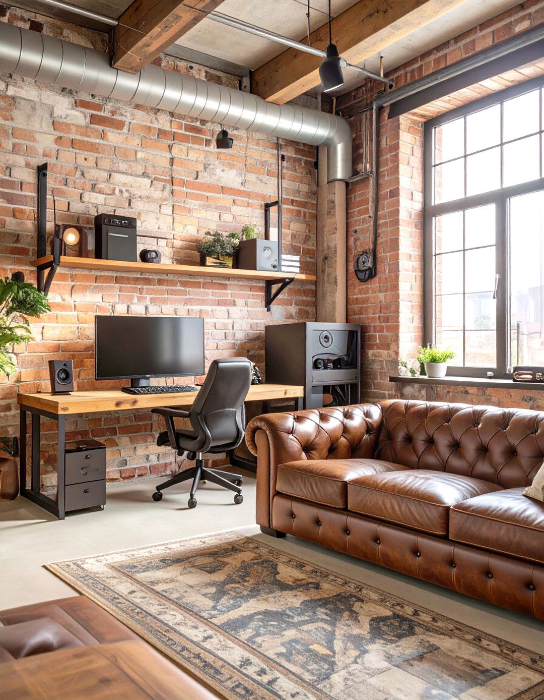The Industrial Loft Game Room - 30 game room design ideas