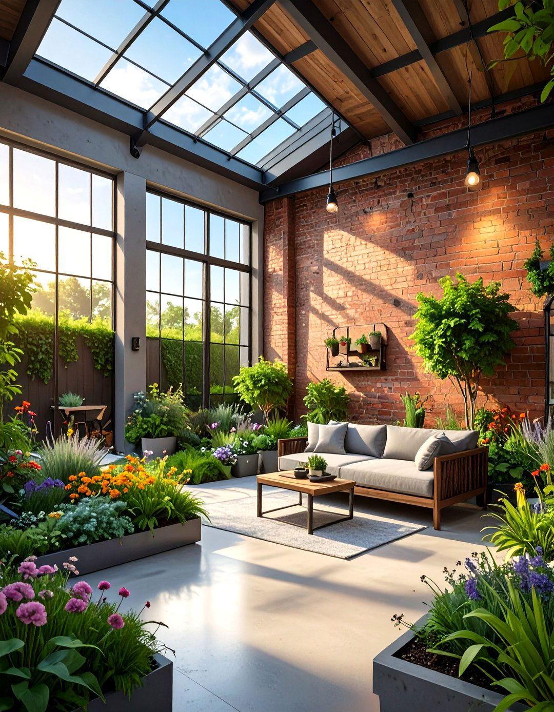 The Industrial Loft Garden Studio - 30 garden studio design ideas