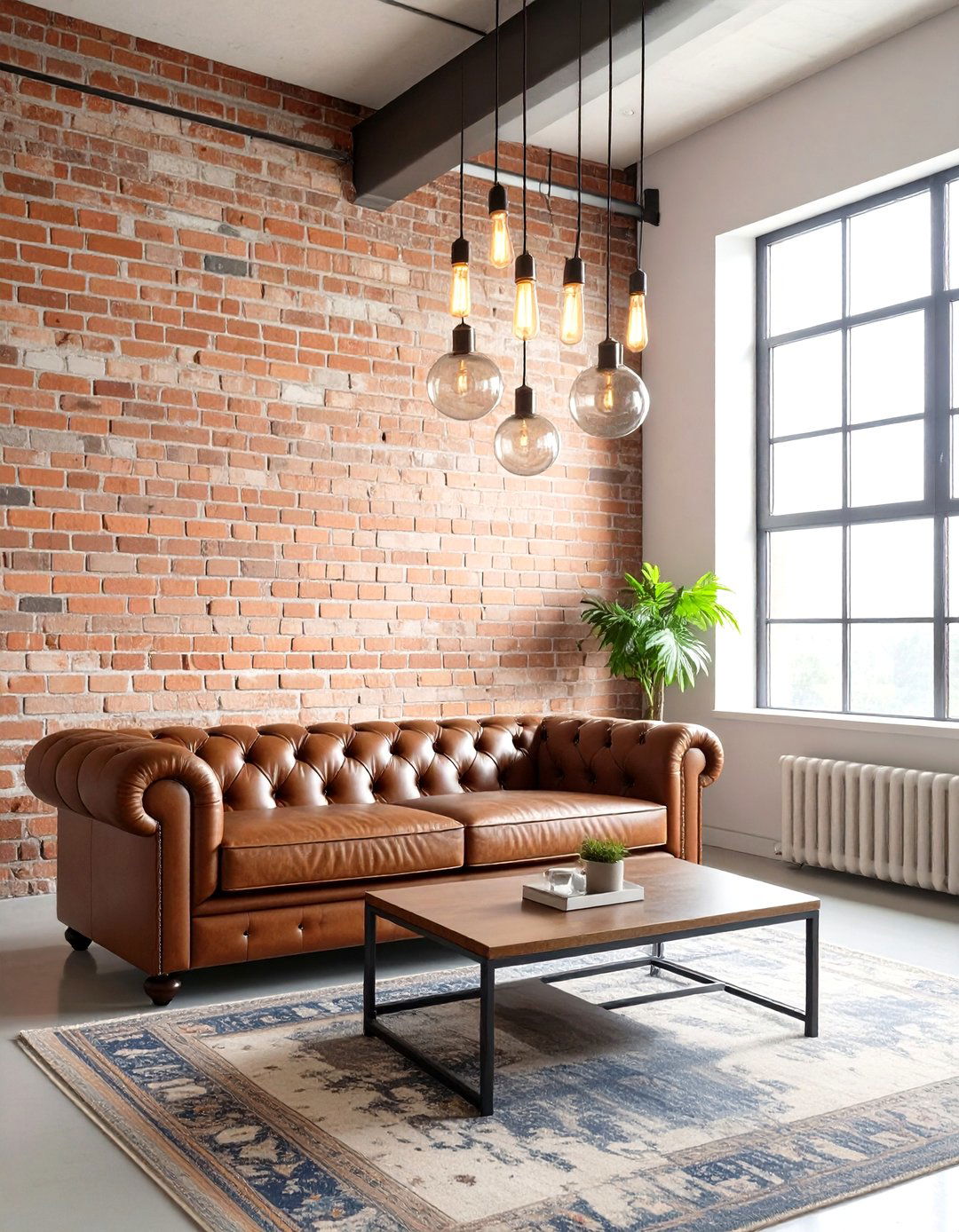 The Industrial Loft Grandeur - 30 how to design a luxury living room ideas