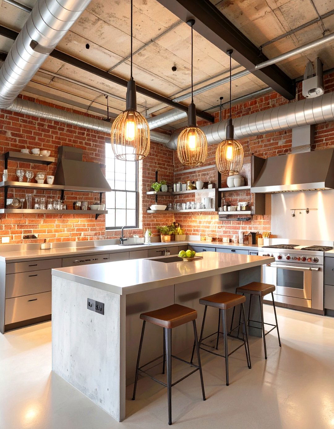 The Industrial Loft Kitchen - 30 design kitchen online ideas