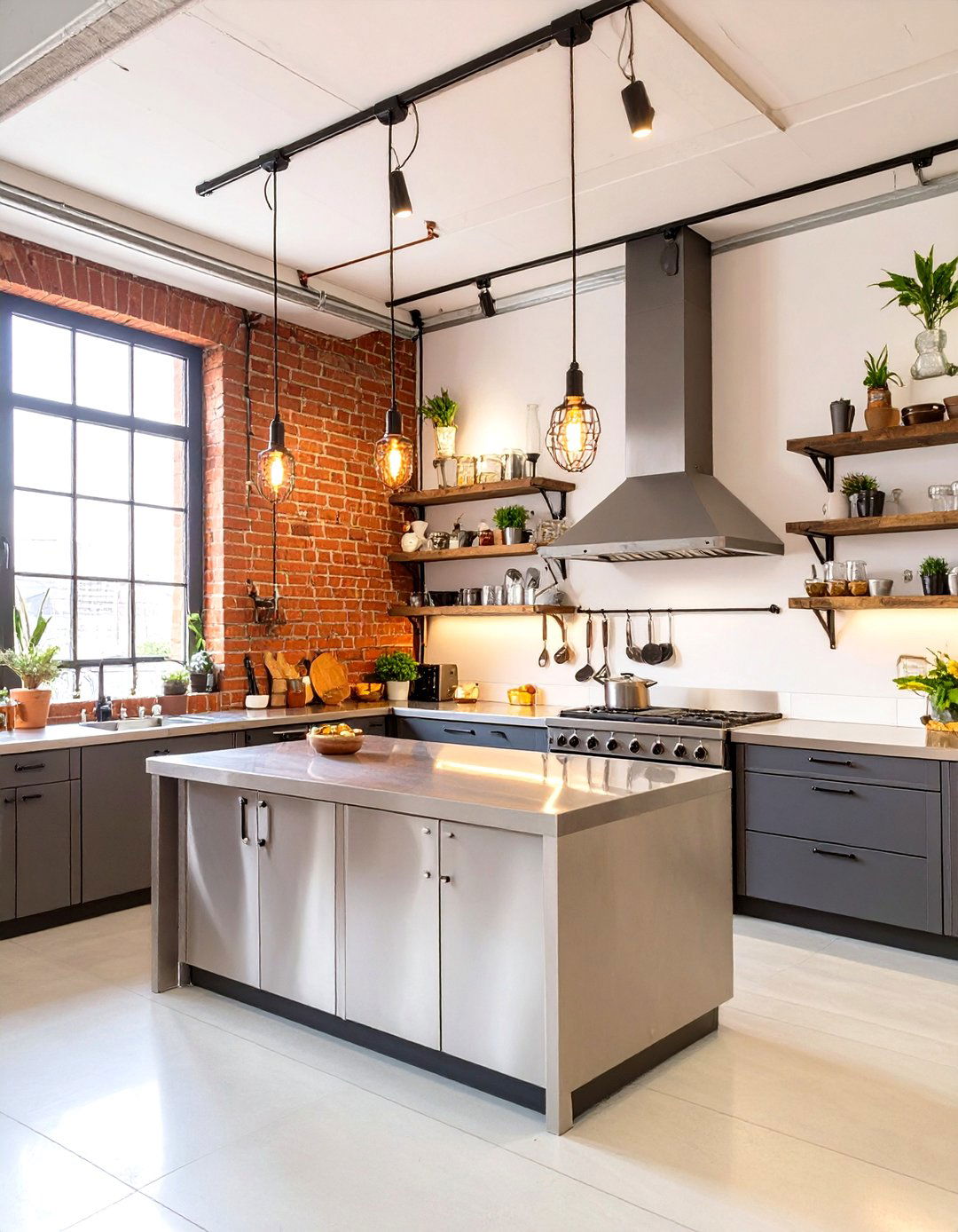 The Industrial Loft Kitchen Style - 30 free kitchen design tool ideas