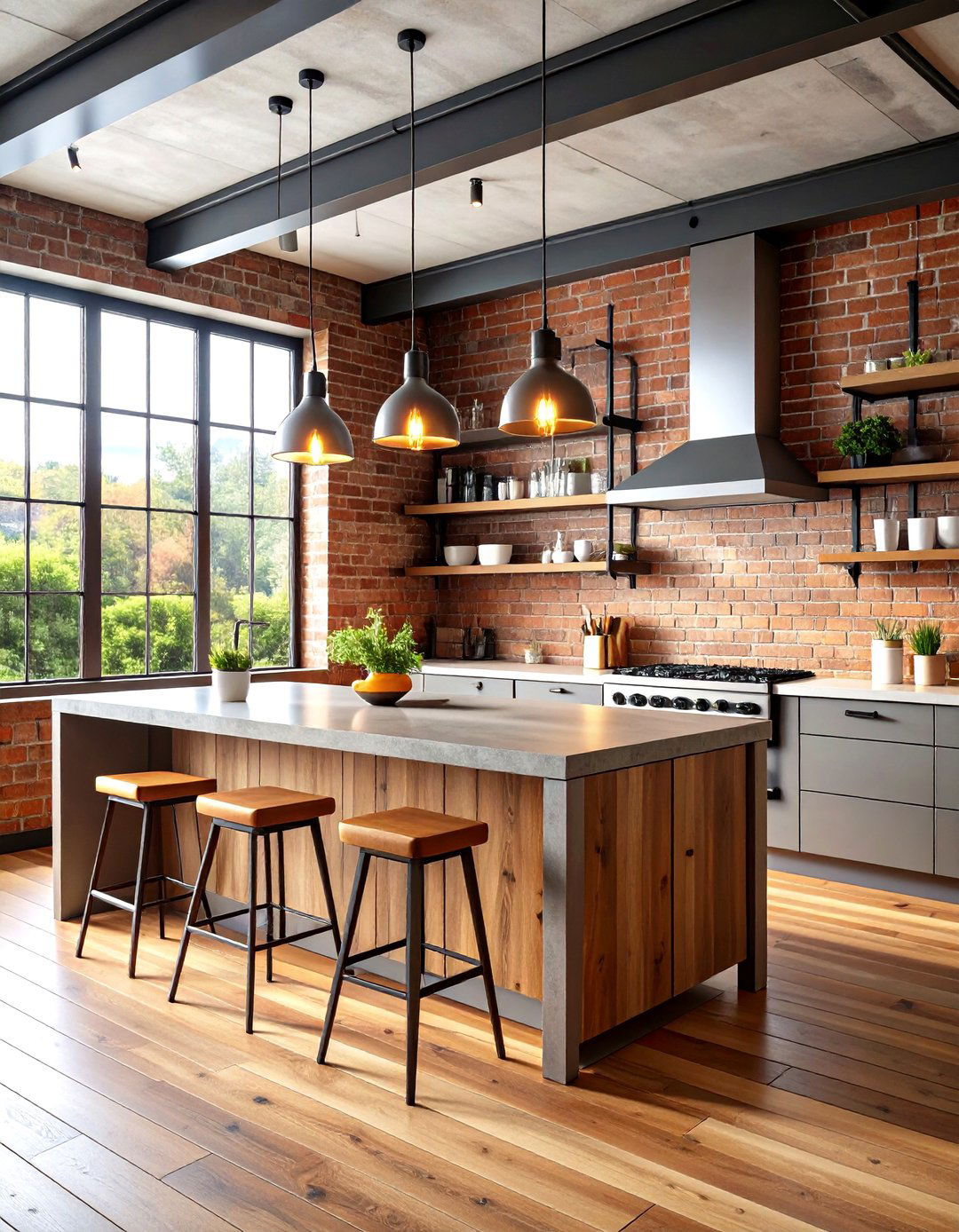 The Industrial Loft Kitchen Vibe - 30 kitchen remodel ideas on a budget