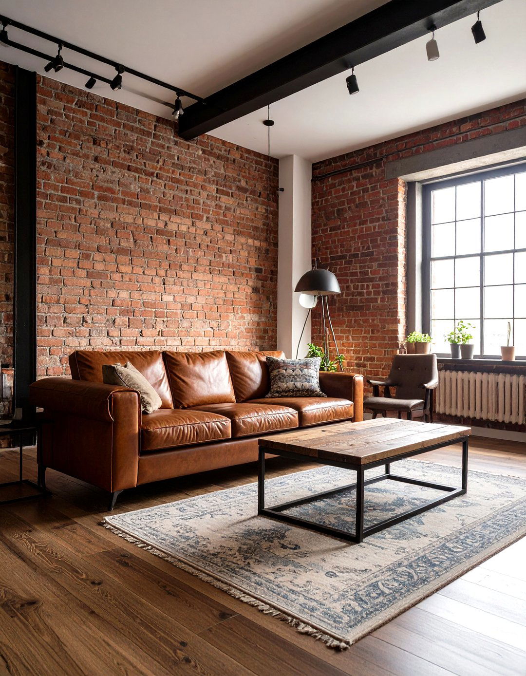 The Industrial Loft Living Room - 30 design ideas for living room